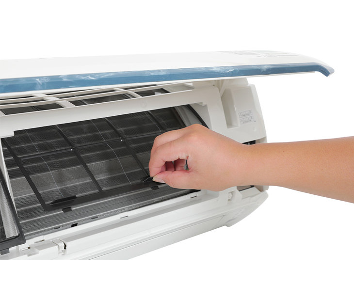 Máy lạnh Sharp Inverter 1 HP AH-XP10BSW Máy lạnh Sharp Inverter 1 HP AH-XP10BSW - góc nhìn 5
