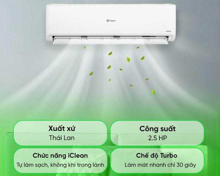Máy lạnh Casper 2.5 HP SC-24FS33 | Máy lạnh giá sỉ Máy lạnh Casper 2.5 HP SC-24FS33 | Máy lạnh giá sỉ - hình ảnh sản phẩm