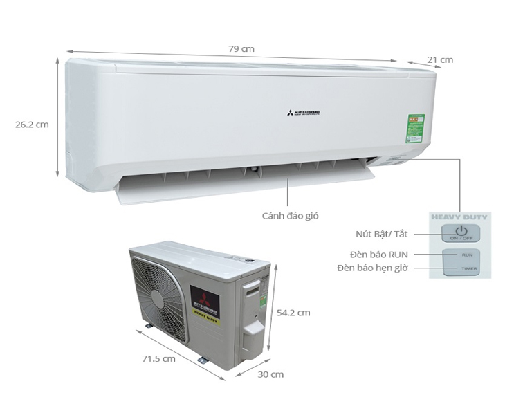 Máy lạnh Mitsubishi 1.5 HP SRK12CT-S5 | Máy lạnh giá sỉ Máy lạnh Mitsubishi 1.5 HP SRK12CT-S5 | Máy lạnh giá sỉ - góc nhìn 2