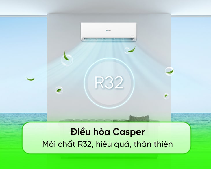 Máy lạnh Casper Inverter 1.5 HP TC-12IS36 | Máy lạnh giá sỉ Máy lạnh Casper Inverter 1.5 HP TC-12IS36 | Máy lạnh giá sỉ - góc nhìn 4